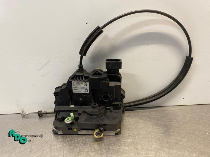 Serrure portière mécanique 2portes gauche d'un Fiat Punto, -, 3 mois de garantie, Utilisé, Fiat