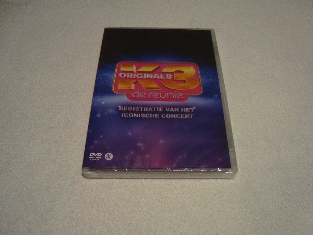 Dvd k3 originals de reünie (nieuw in de plastiek), Cd's en Dvd's, Show, Overige genres, Engels, Nieuw in verpakking