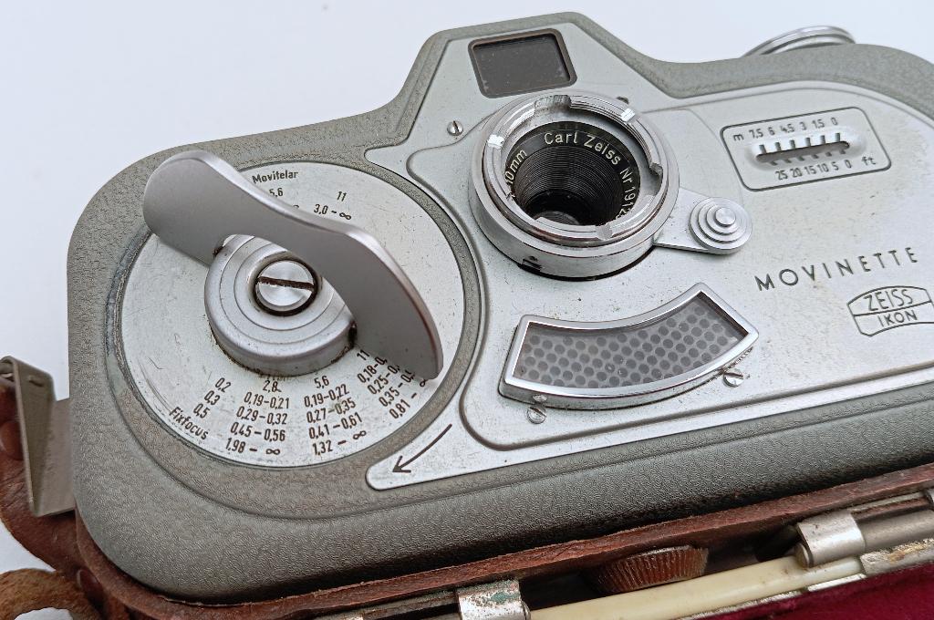 CAMÉRA VIDÉO MOVINETTE 8 B ZEISS IKON, TV, Hi-fi & Vidéo, Enlèvement ou Envoi, Utilisé
