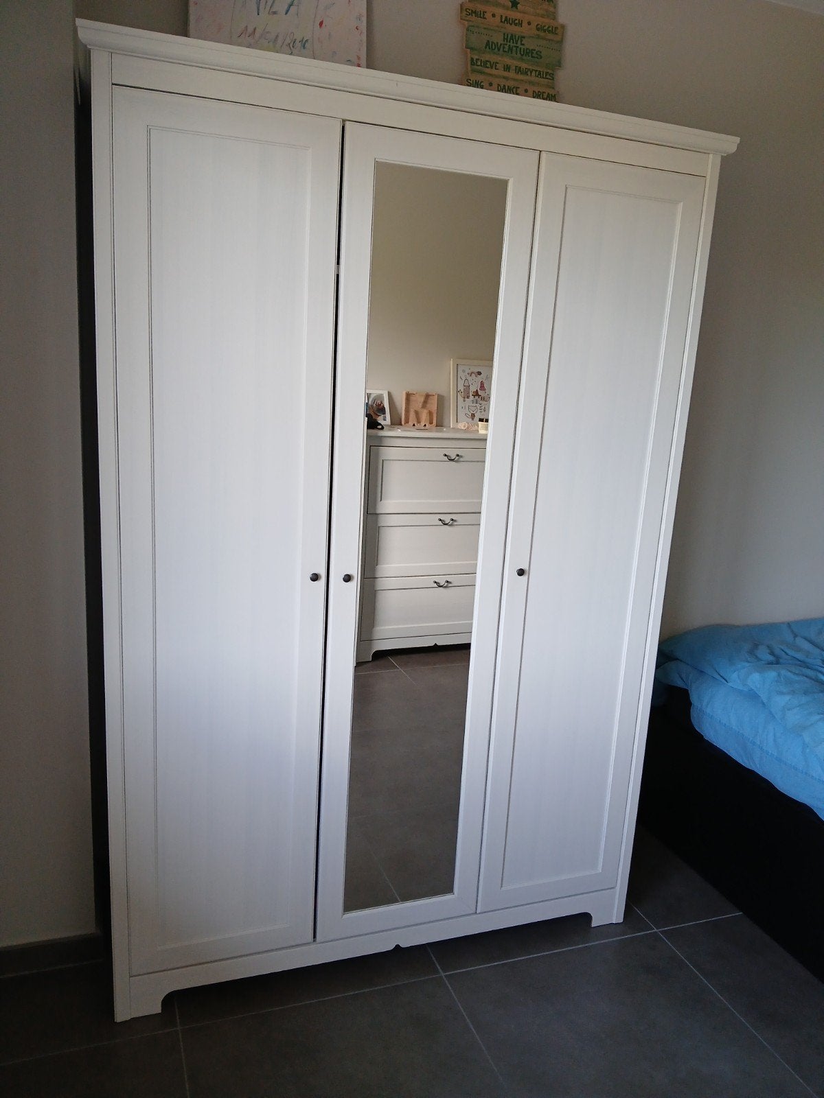 kleerkast en commode Ikea Sundvik, Ophalen, Zo goed als nieuw, Commode