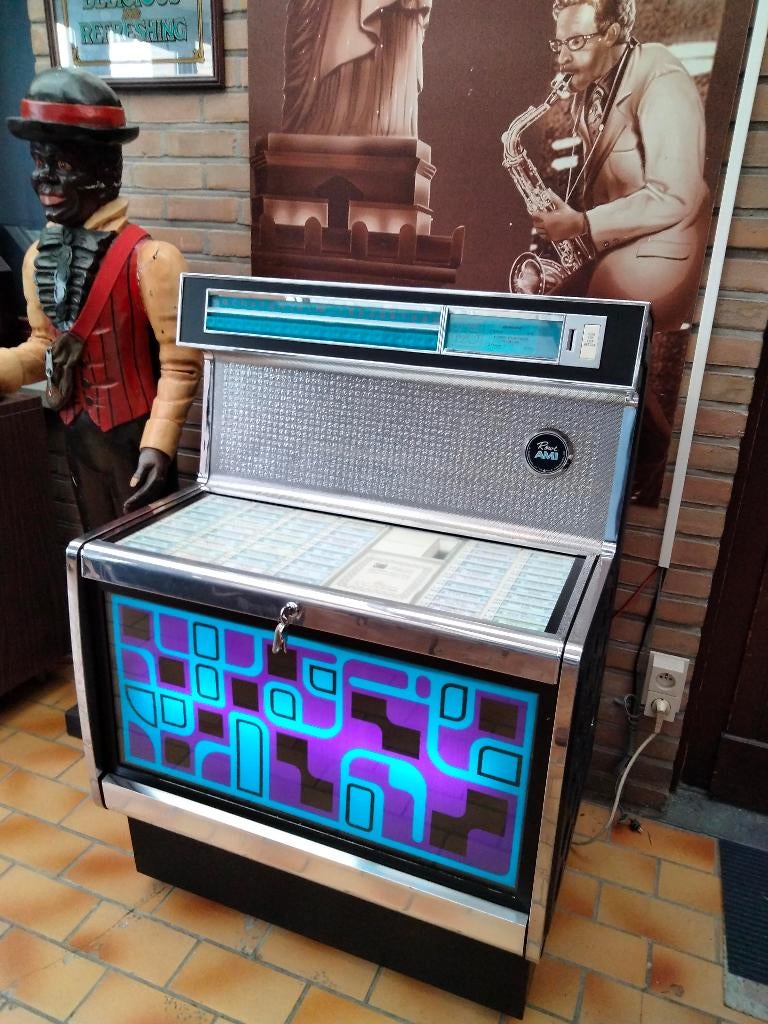 AMI jukebox, Verzamelen, Automaten | Jukeboxen, Zo goed als nieuw, 1970 tot heden, Ami, Ophalen