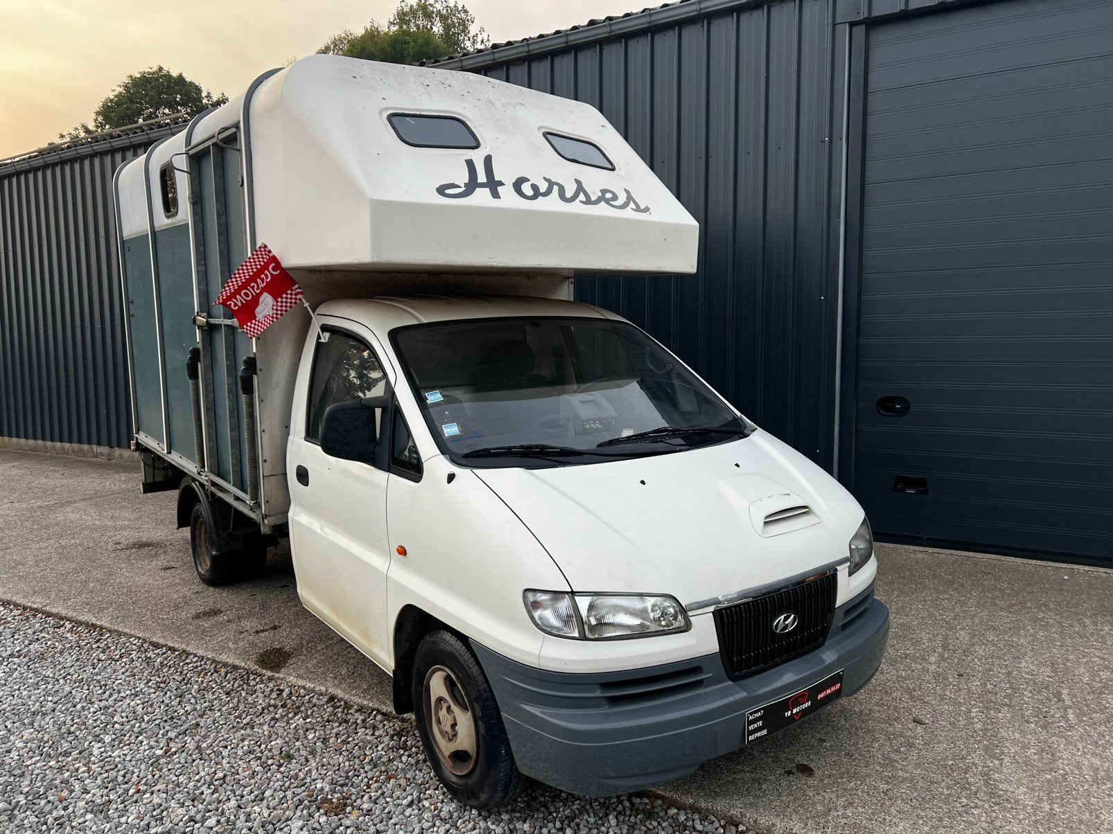 Camion VL 2 chevaux /paardenwagen/Permis B/129.000km/ CT ok, Autos, Achat, 3 places, Diesel, Ordinateur de bord