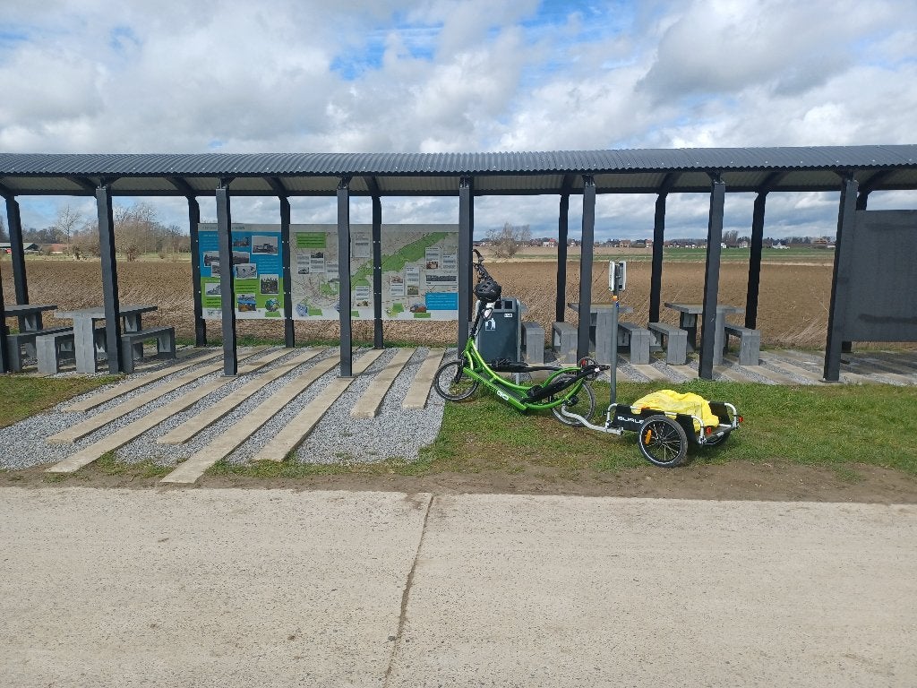 Burley Flatbed Fietskar, Ophalen, Zo goed als nieuw