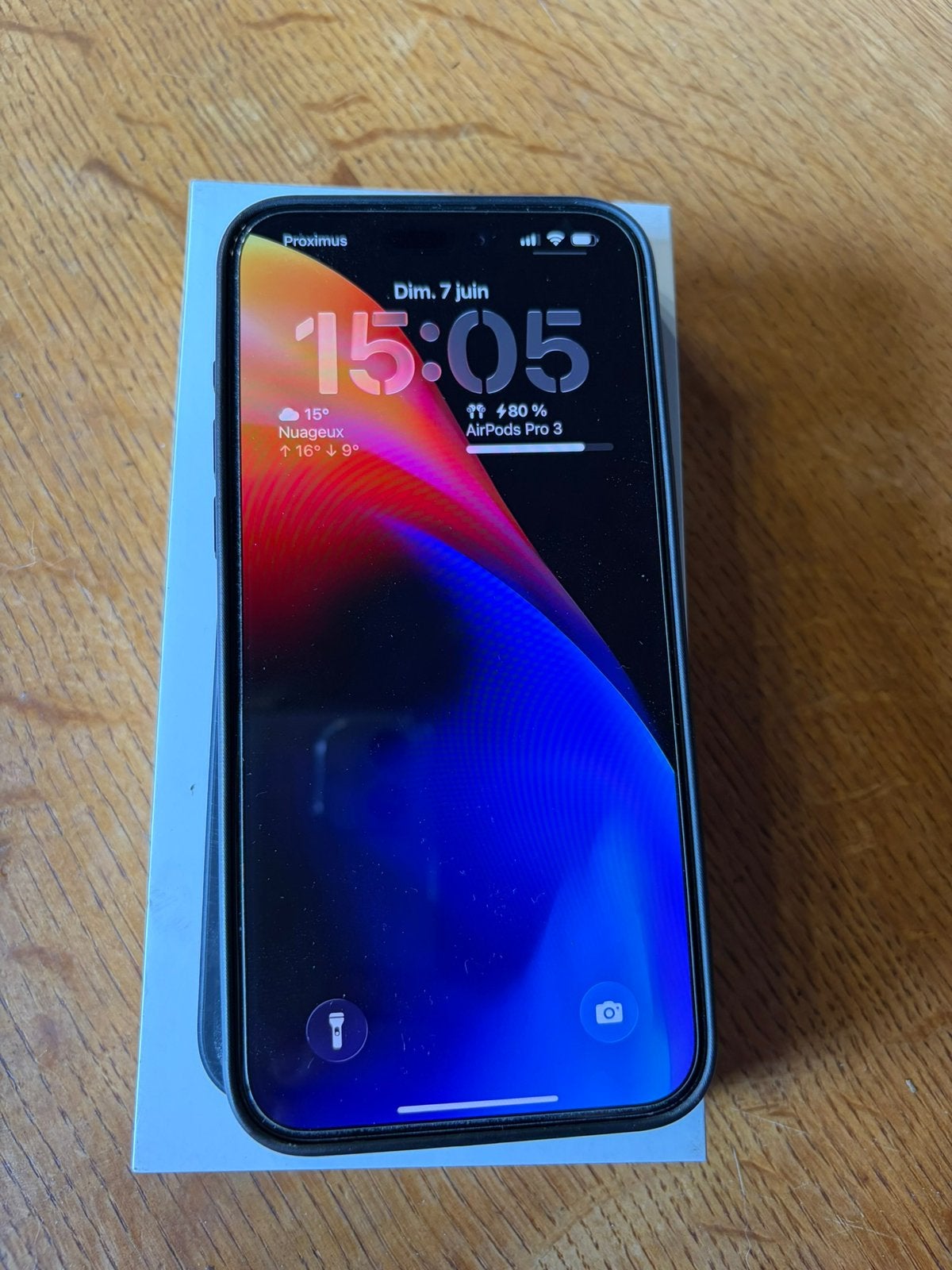 iPhone 15 Pro Max 256 Go – Titane Noir – État exceptionnel, Télécoms, Téléphonie mobile | Apple iPhone, 256 GB, Enlèvement ou Envoi