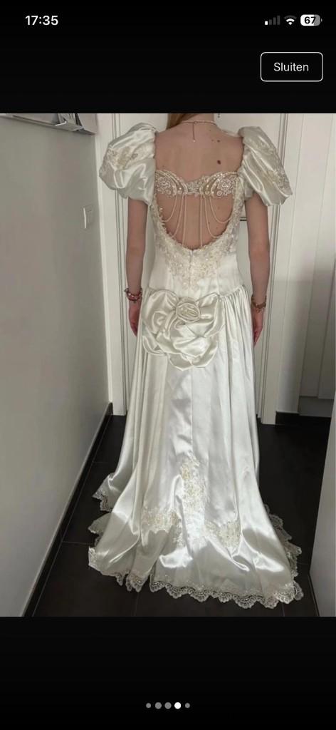 trouwjurk - trouwkleed, Kleding | Dames, Ophalen of Verzenden, Zo goed als nieuw, Wit, Trouwjurk