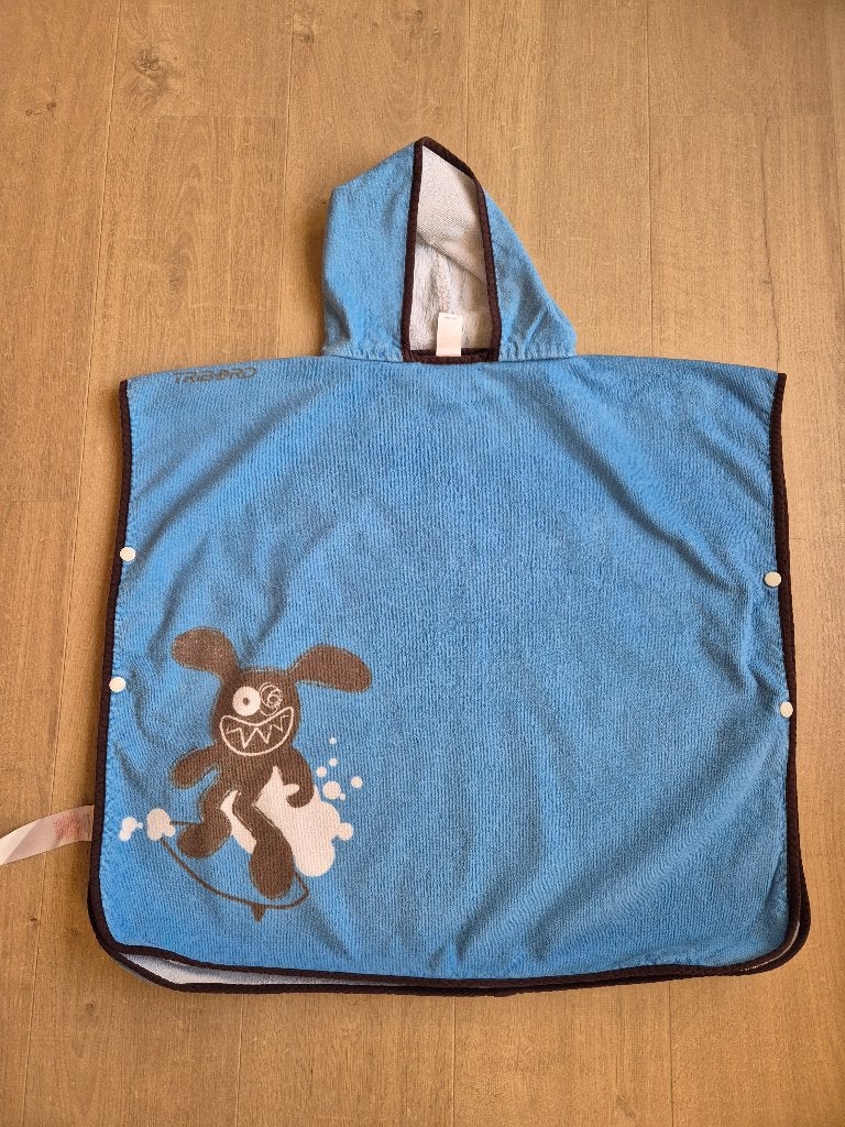 Cape de bain pour tout-petits et tout-petits (Tribord, bleu), Enlèvement ou Envoi, Comme neuf, Poncho de bain