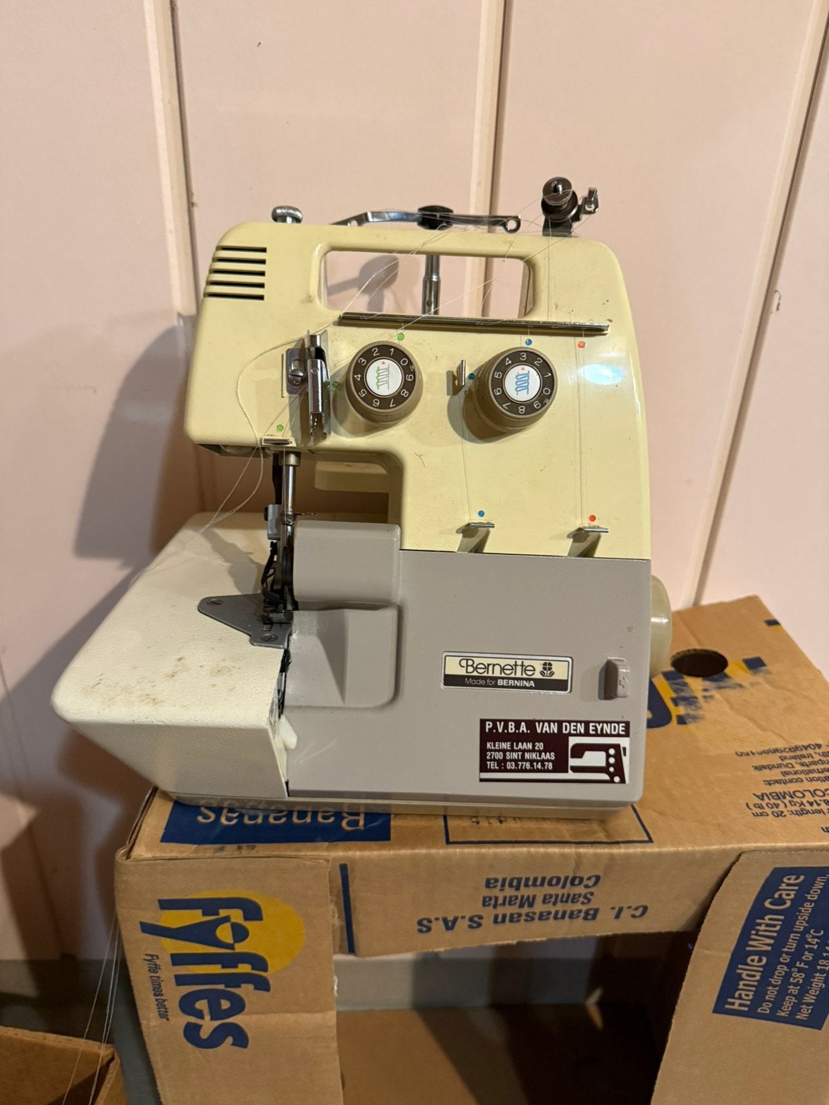 Vintage Naaimaschine Bernette, Ophalen, Gebruikt, Naaimachine, Bernina