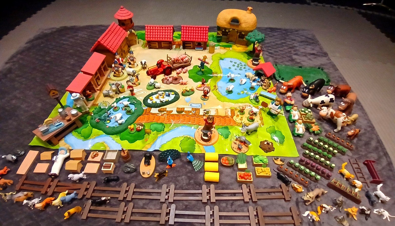 ÉNORME LOT FERME + PLUS DE 100 ANIMAUX – ÉTAT IMPECCABLE, Kinderen en Baby's, Speelgoed | Duplo en Lego, Compleet, Ophalen
