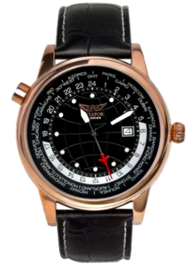AVIATOR WORDTIMER SPORT! 💯%NIEUW MET ORIGINELE BOX!, Handtassen en Accessoires, Sporthorloges, Ophalen of Verzenden, Nieuw