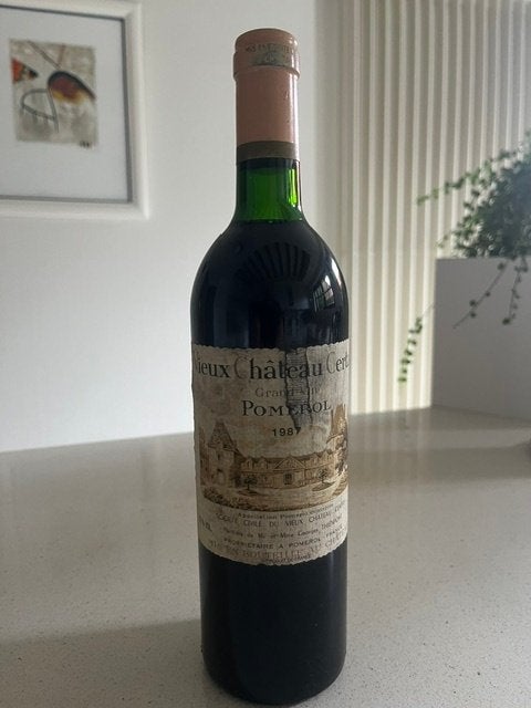 Vieux Chateau Certan - Grand Vin Pomerol 1987 - 75 cl, Verzamelen, Wijnen, Ophalen