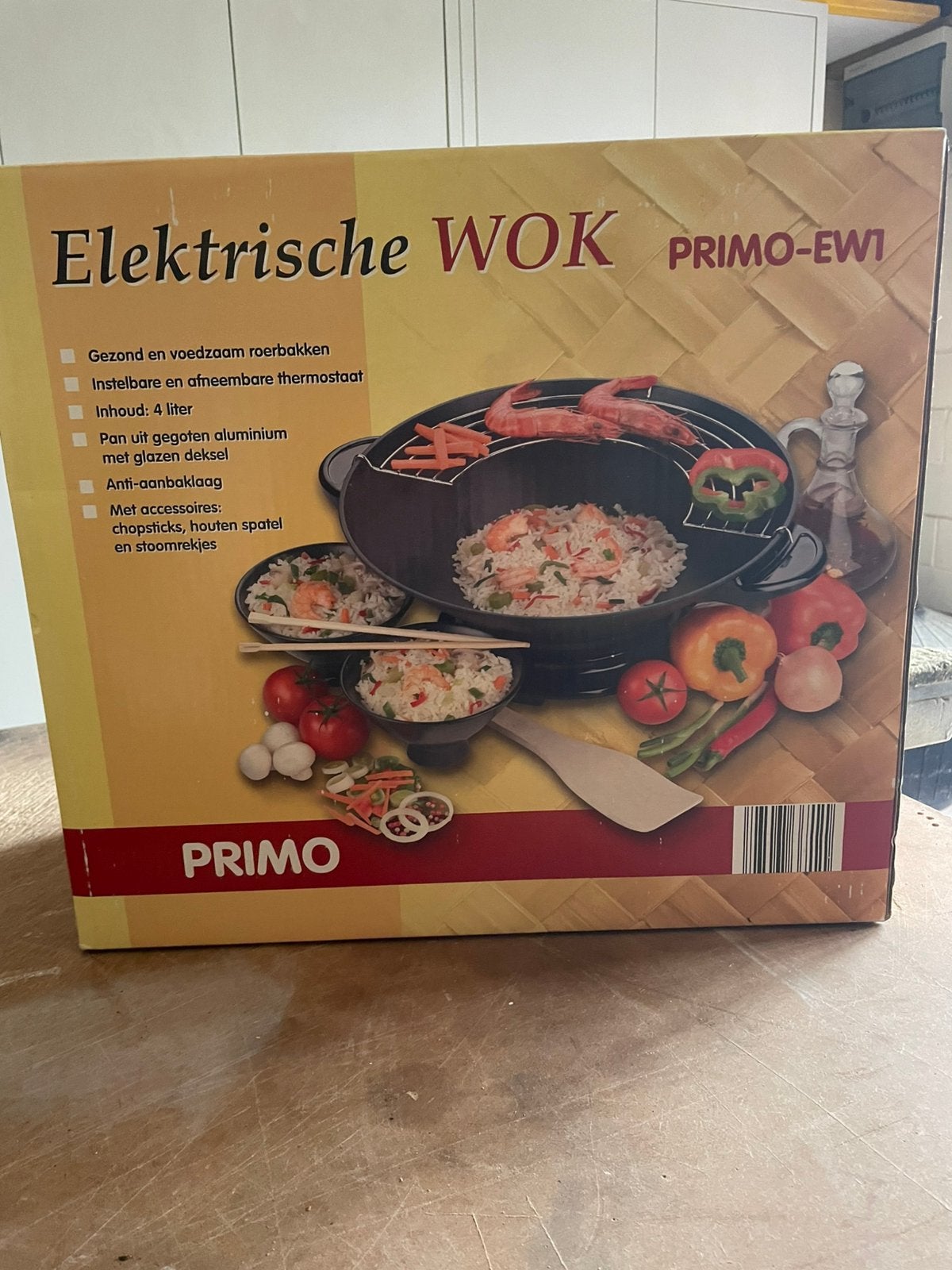 Elektrische wok, Ophalen, Nieuw