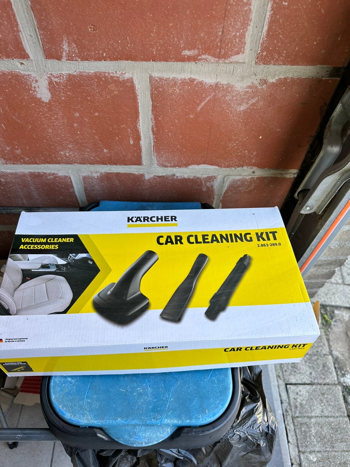 Karcher car cleaning kit, Ophalen of Verzenden, Zo goed als nieuw