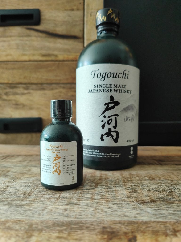 Togouchi Japanese Blended Whisky Mini 50ml 40%, Overige gebieden, Overige typen, Nieuw, Ophalen of Verzenden