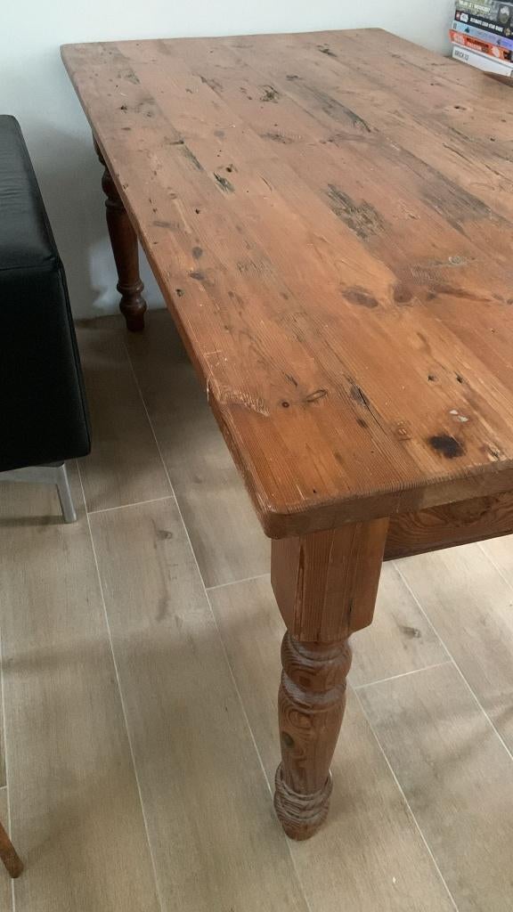boerderijtafel, Ophalen, 50 tot 100 cm, Vijf personen of meer, 150 tot 200 cm