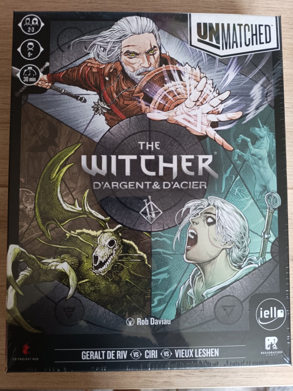 Unmatched - The Witcher : D'Argent et d'Acier, Ophalen of Verzenden, Nieuw, Iello