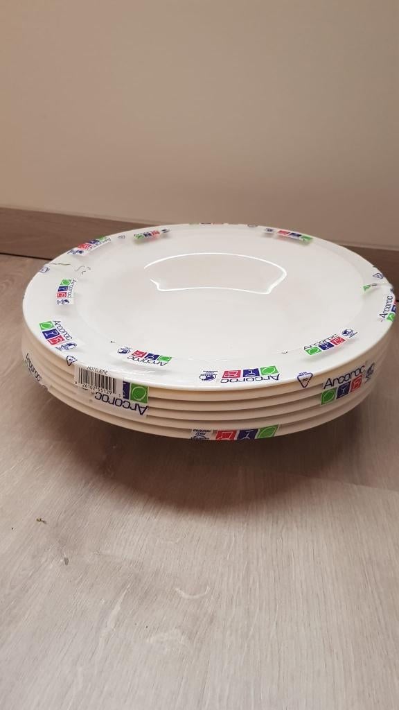 6 x spaghetti borden. Nooit gebruikt. Af te halen, Huis en Inrichting, Ophalen, Nieuw, Bord(en)