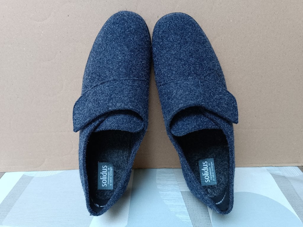 Solidus Dames Schoenen Pantoffels - Blauw - Rewooly Ocean, ANDERE, Blauw, Ophalen of Verzenden, Zo goed als nieuw