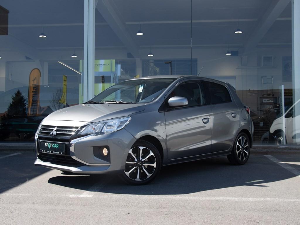 Mitsubishi Space Star 1.2i|AIRCO|BLUETOOTH|SENSOREN, Autos, Mitsubishi, Achat, Euro 6, Boîte manuelle, Noir