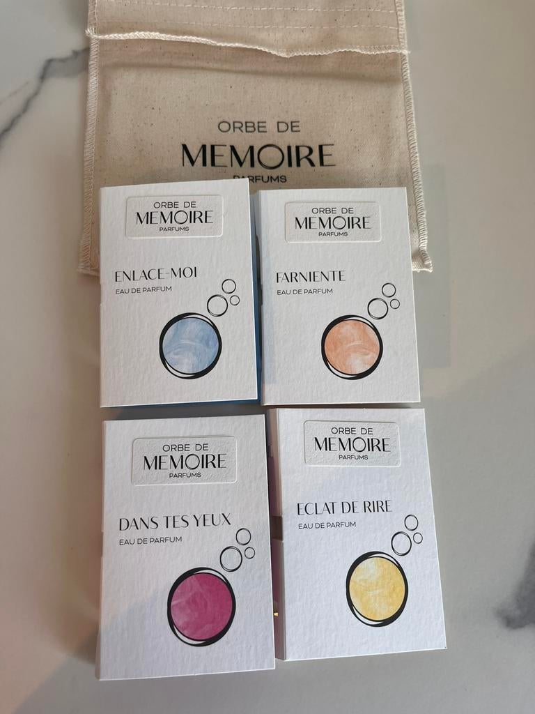 Orbe de Mémoire - Coffret découverte 4 x 2 ml Edp, Enlèvement ou Envoi, Comme neuf