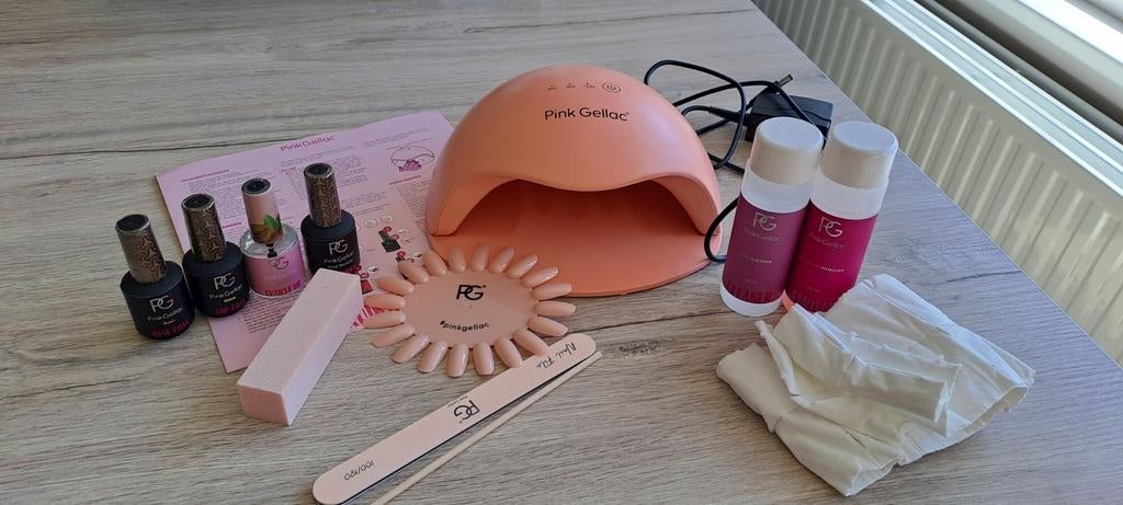 Pink Gellac startersset, Ophalen