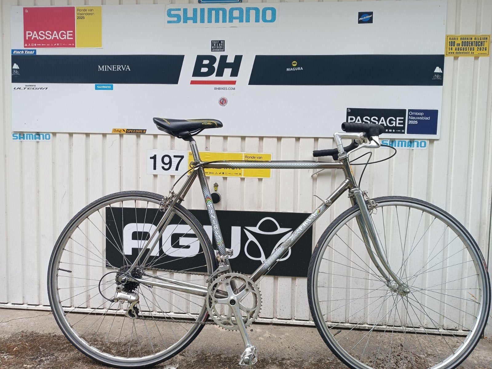 Racefiets/koersfiets, Ophalen