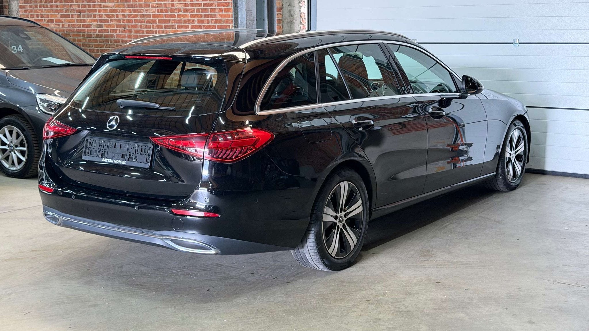 Mercedes-Benz C 200 d Automaat Garantie Avantgarde EURO 6d, Auto's, Mercedes-Benz, Automaat, Gebruikt, 4 cilinders, Zwart