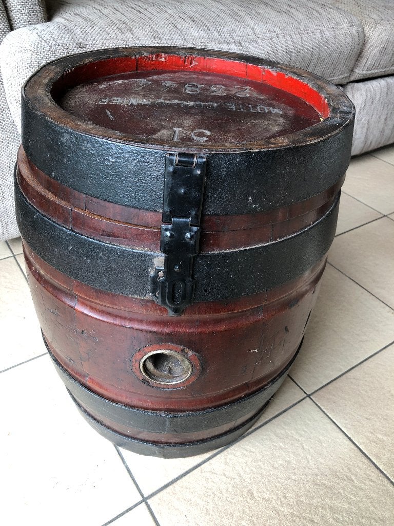 Wijnvat (nog één week te koop (dan kringloop), Ophalen