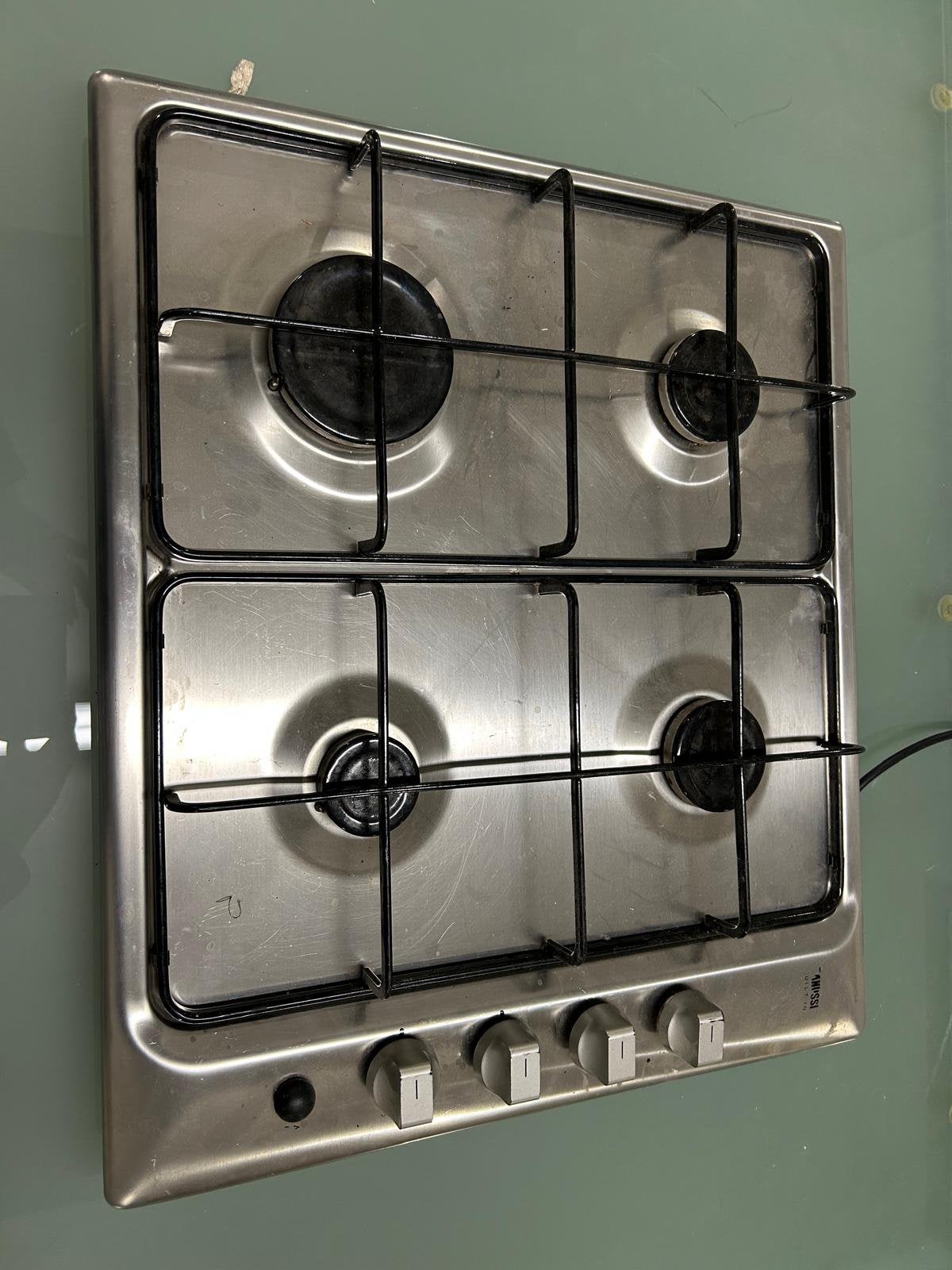 TE KOOP Zanussi stadskookplaat. (Doe een bod), Ophalen, Gebruikt, 4 kookzones, Inbouw