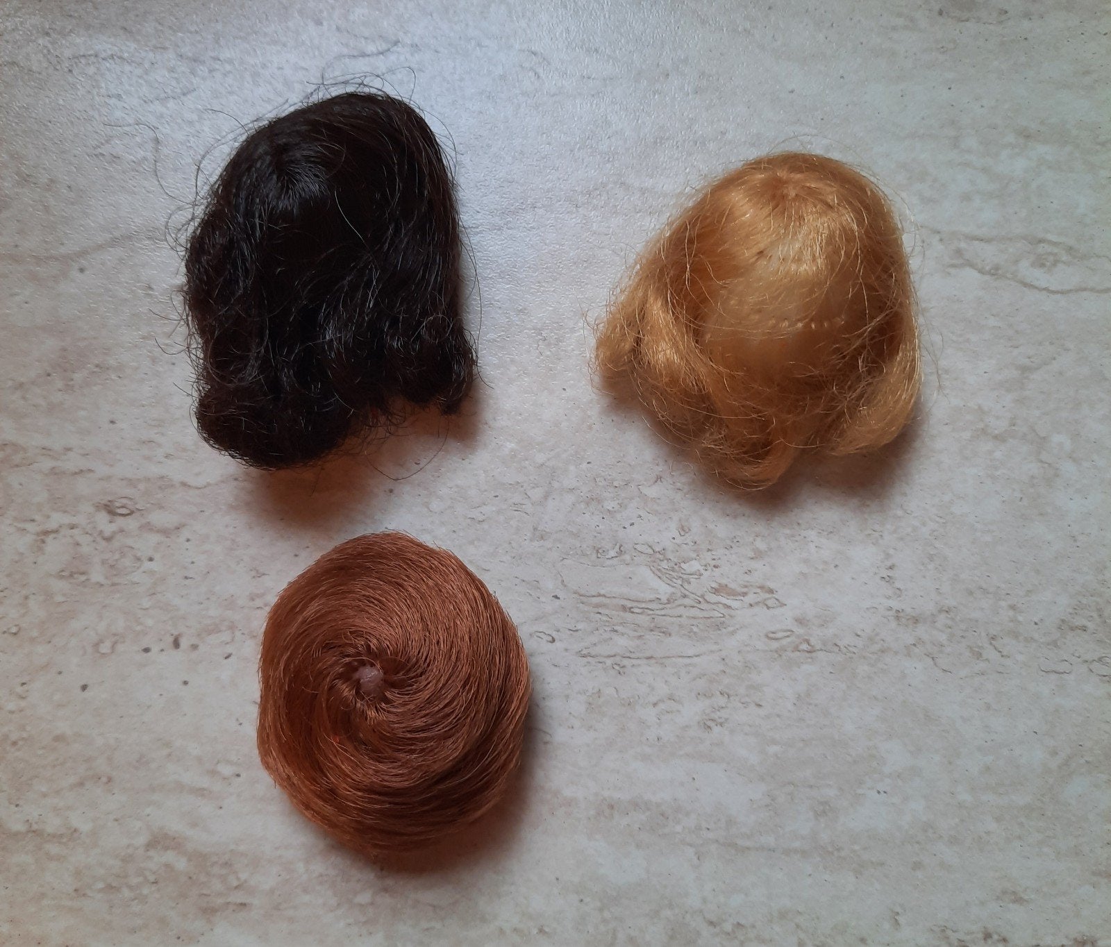 • Originele 1963 Barbie Fashion Queen Pruiken (Set van 3) -, Verzamelen, Ophalen of Verzenden, Zo goed als nieuw, Accessoires