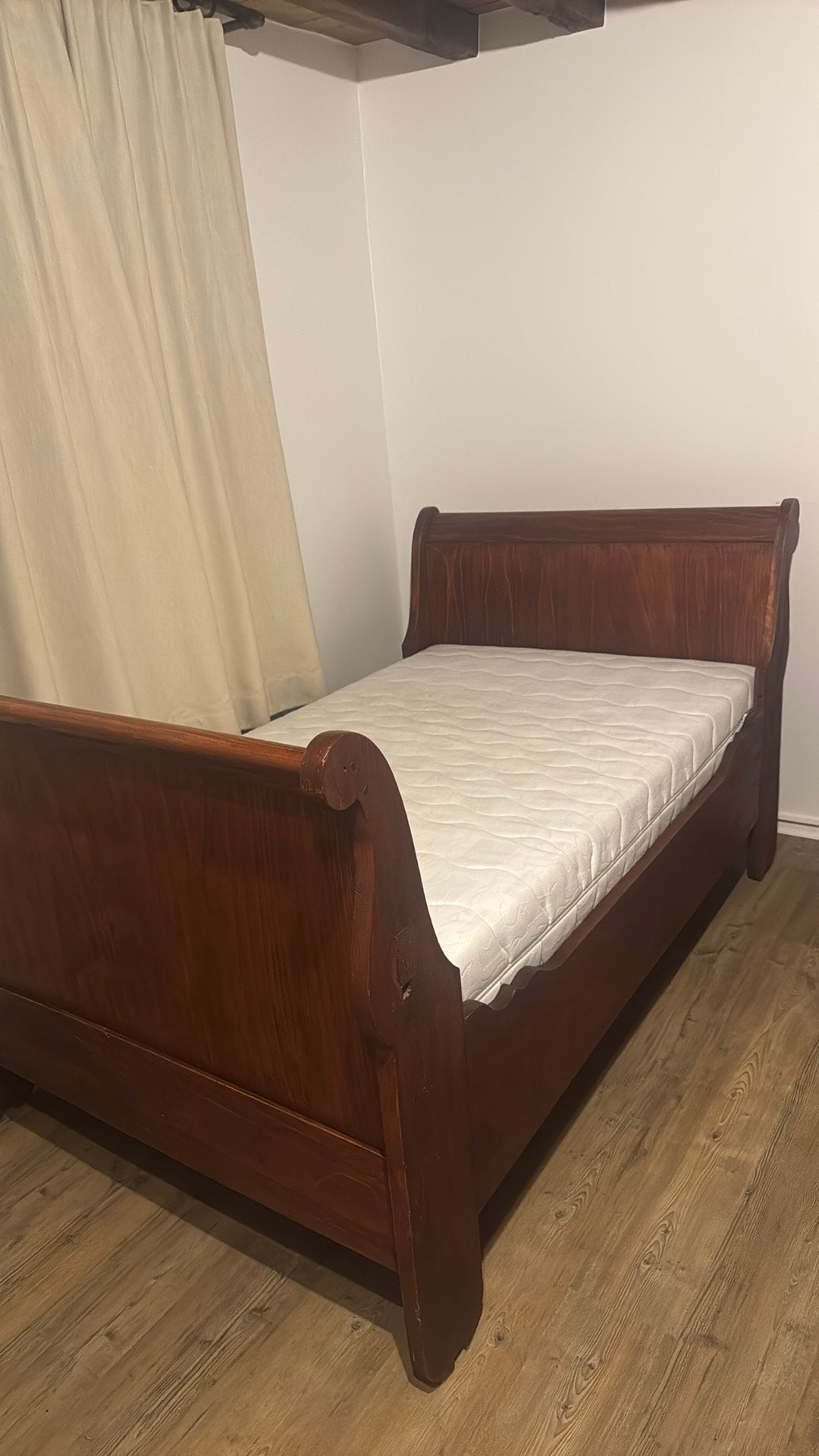 Bed twijfelaar, Antiek en Kunst, Antiek | Meubels | Bedden, Ophalen