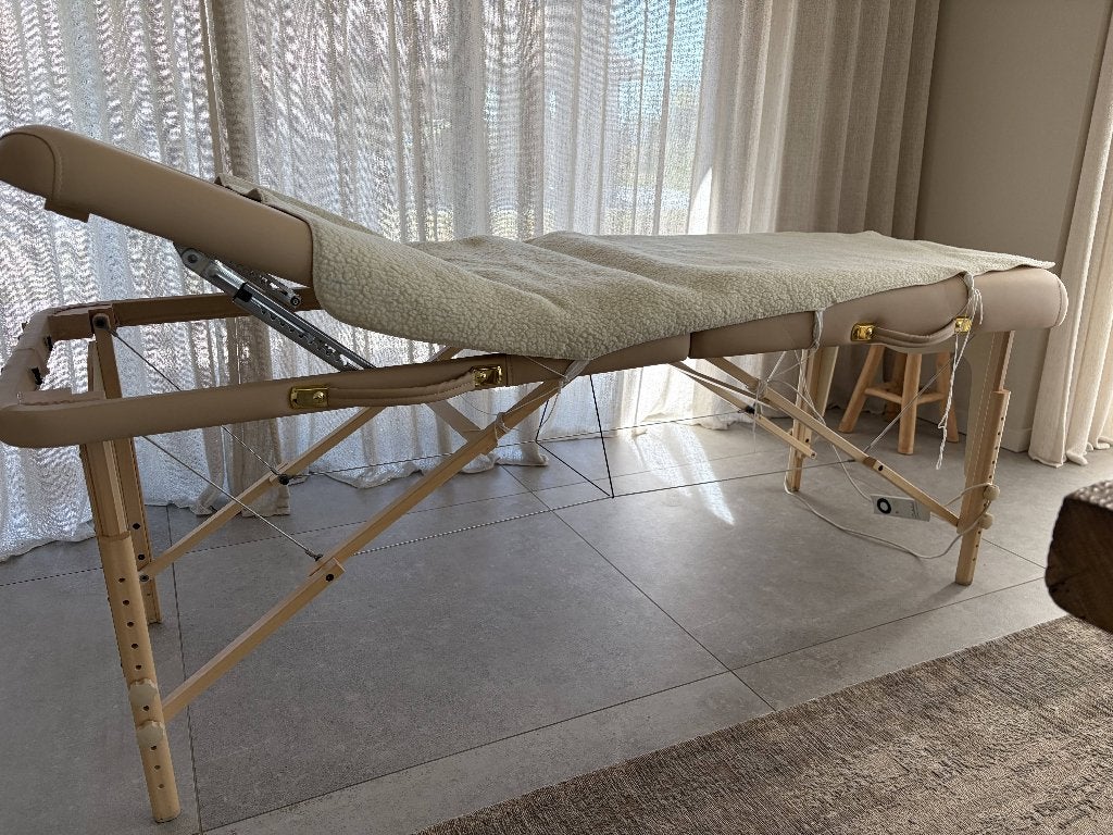 Massagetafel met warmtedeken, Enlèvement, Comme neuf, Table de massage