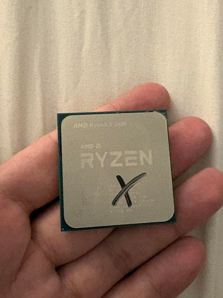 AMD Ryzen 5 3600, Ophalen, Zo goed als nieuw