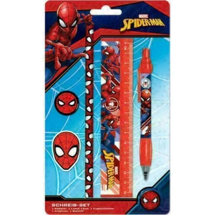 Spiderman Stationary Set - 5 Delig - Marvel Schrijfset, Diversen, Ophalen of Verzenden, Nieuw