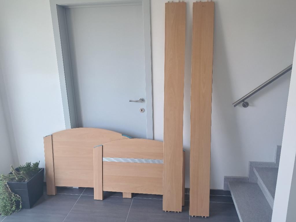 éénpersoonsbed, Huis en Inrichting, Ophalen, Gebruikt, 90 cm, Eenpersoons