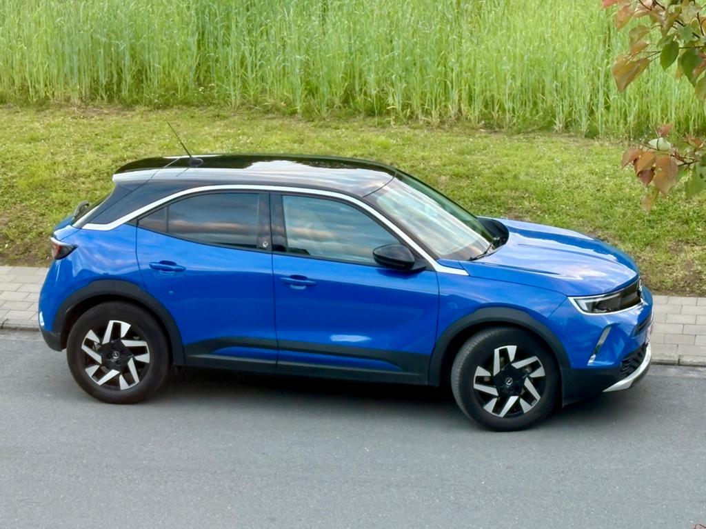 Opel Mokka‑e électrique – Mars 2021 – Excellent état, Auto's, Opel, Blauw, Elektrisch, 5 zetels, 5 deurs
