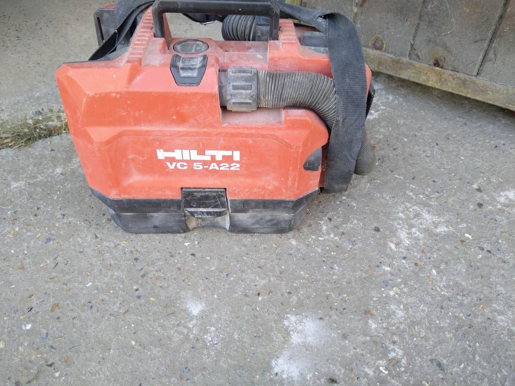 Accu stofzuiger hilti vc 5-A22 , weinig gebruikt, Ophalen