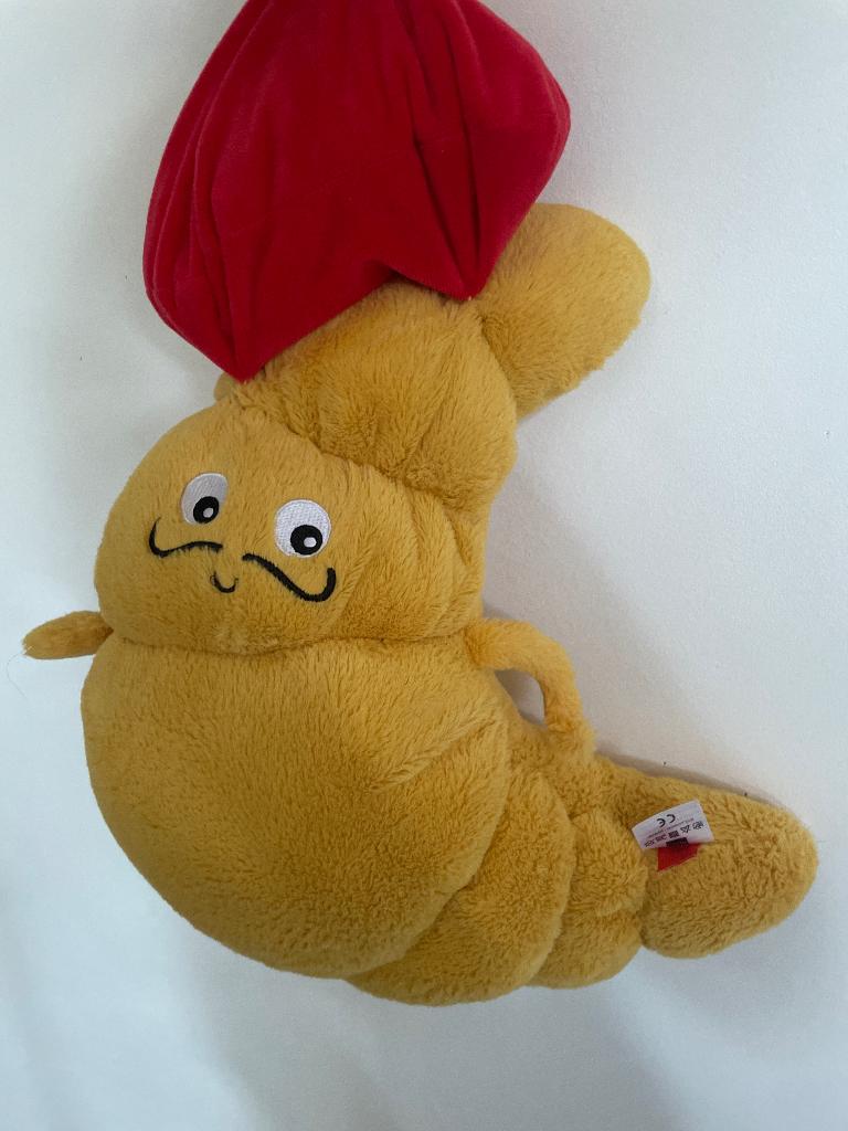 Croissant knuffel, Neuf, Hema, Jaune, Overige karakters