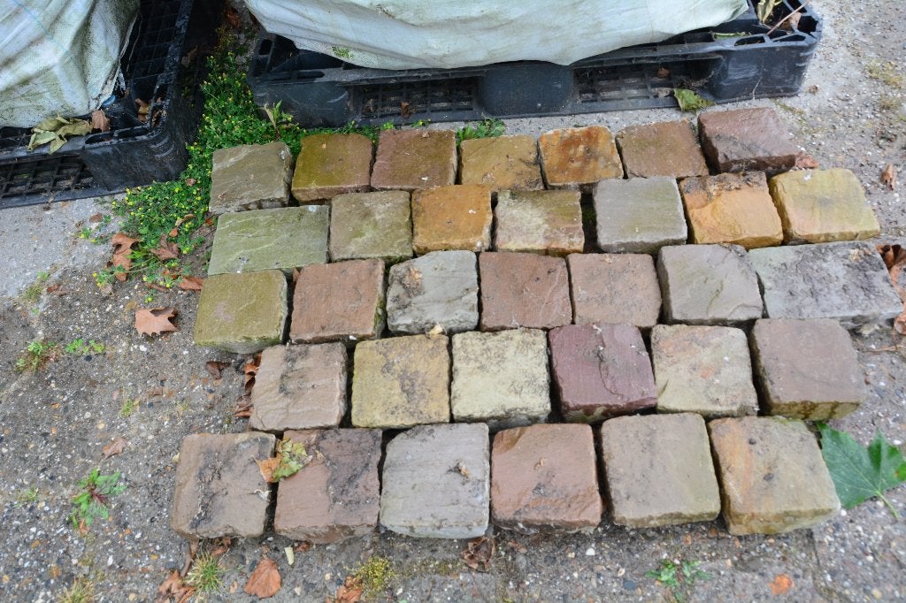Platinekasseien VH.40 m²., Tuin en Terras, Ophalen, Nieuw, Natuursteen, 10 m² of meer