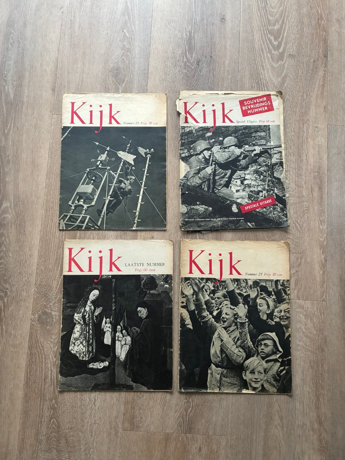 Tijdschriften WO2, Ophalen of Verzenden