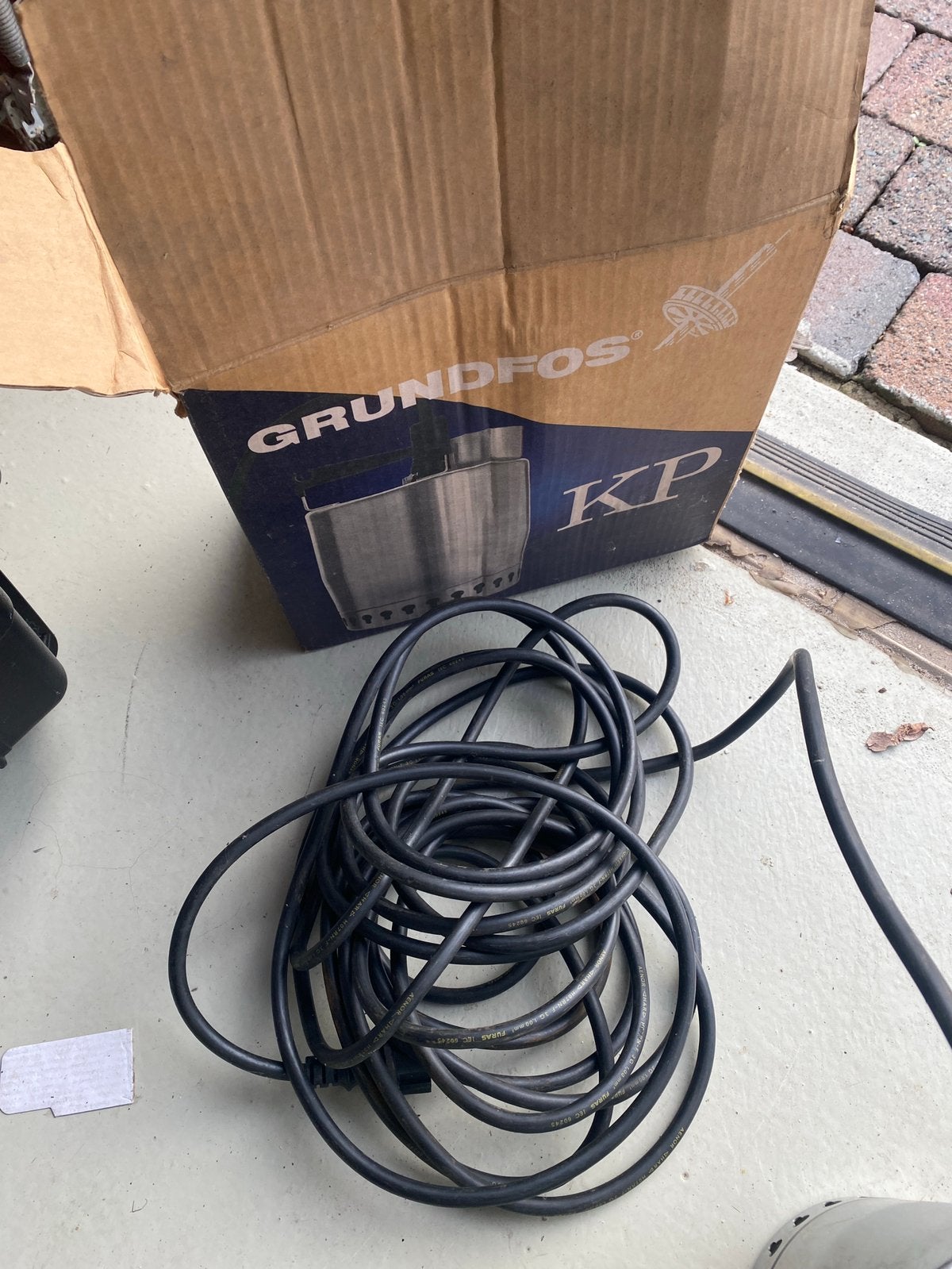 Grundfos Unilift KP 250 M dompelpomp zonder vlotter, Jardin & Terrasse, Enlèvement, Comme neuf