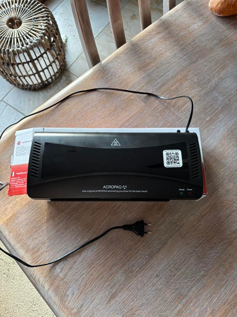 Plastifieuse A4, Enlèvement, Comme neuf