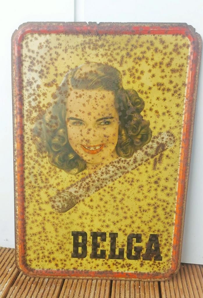 Ancienne grande publicité de Belga, Enlèvement