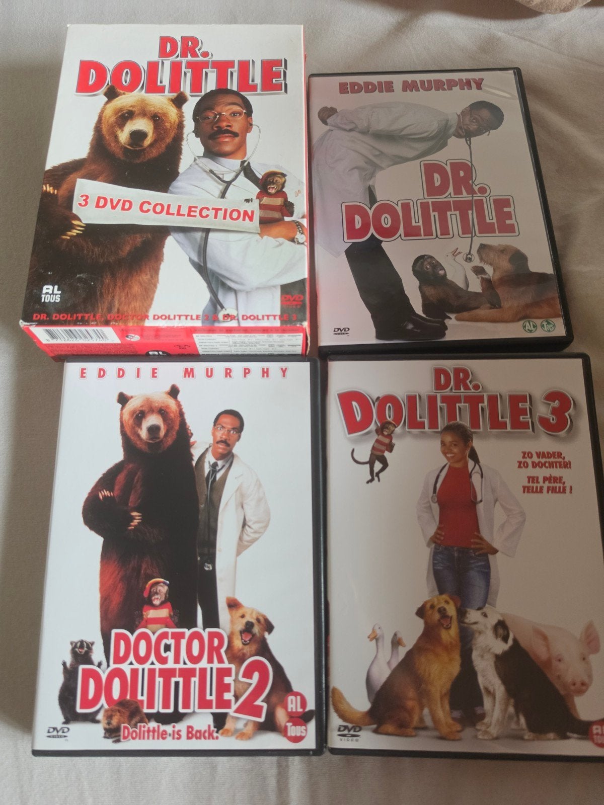 dvd box dr dolittle, CD & DVD, Enlèvement ou Envoi