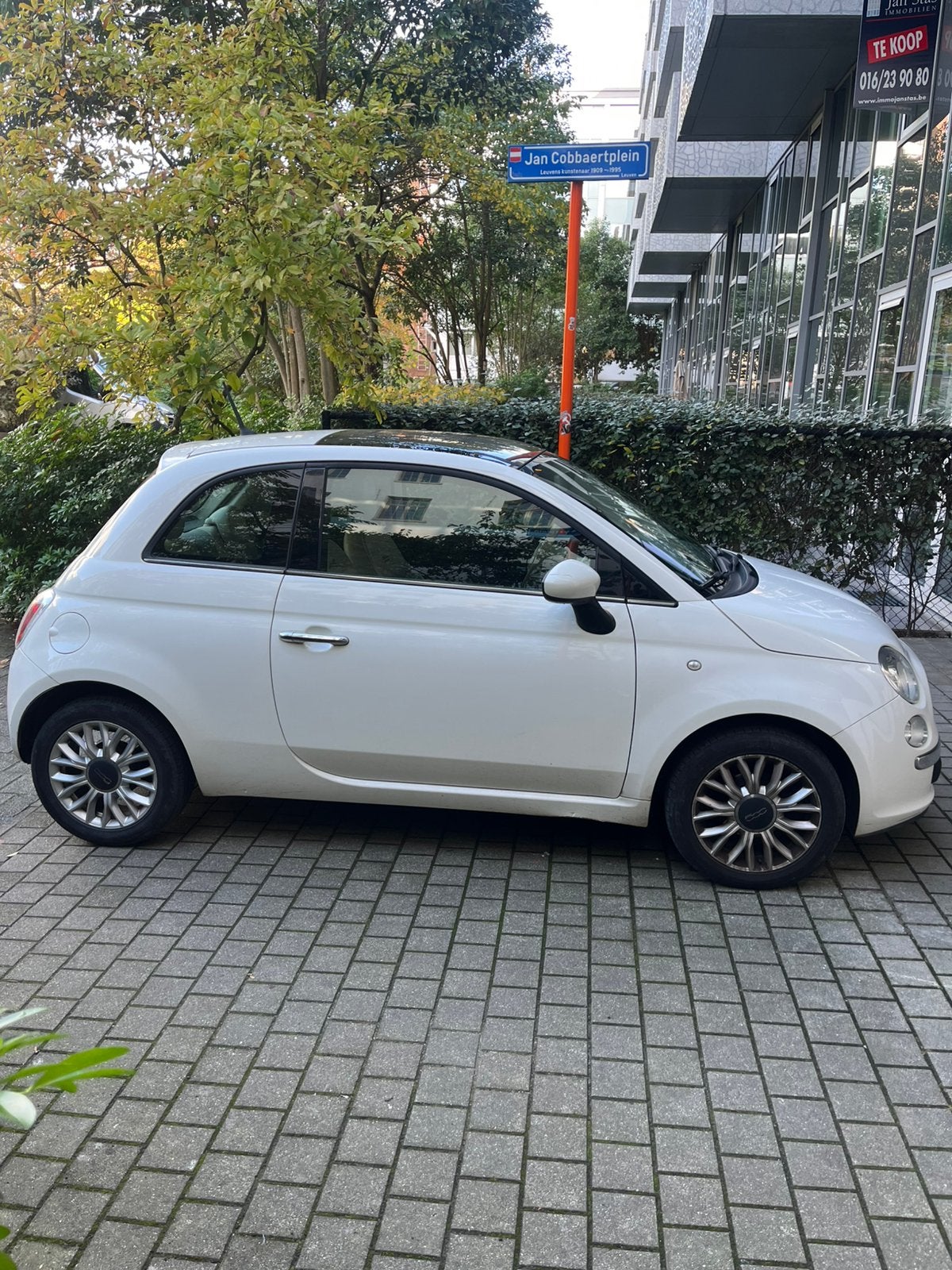 Fiat 500 hatchback, Auto's, 4 zetels, Wit, Berline, Particulier