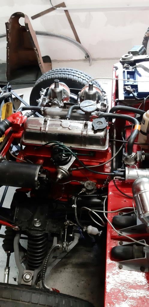 Moteur de triumph mk3 spitfire, Enlèvement
