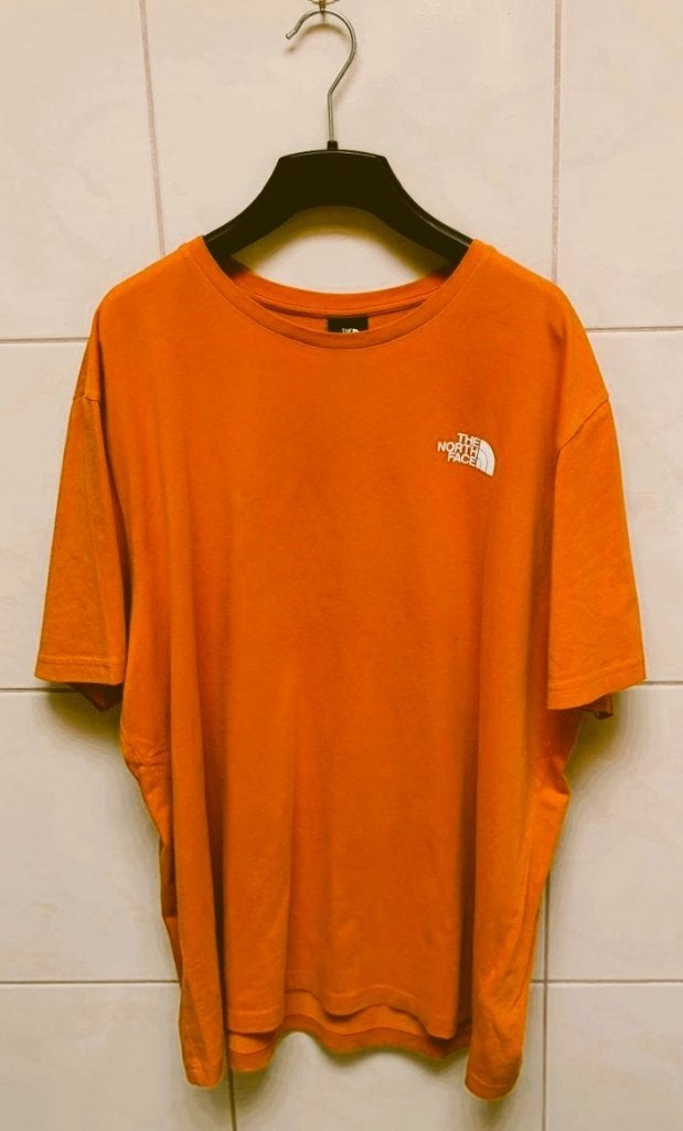 T-shirt - The North Face  - XL, Ophalen, Maat 56/58 (XL), Oranje, Zo goed als nieuw