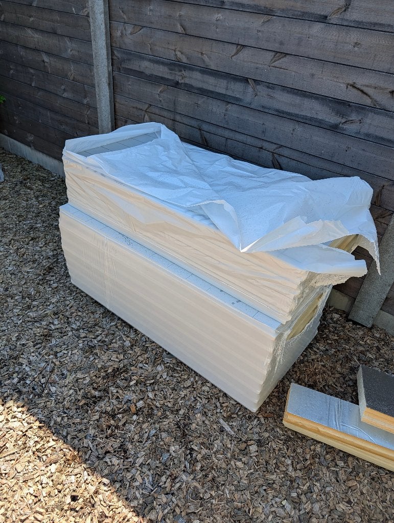 Idelco PIR 1200*600mm 6cm dik, Doe-het-zelf en Bouw, Isolatie en Afdichting, Ophalen, Dakisolatie, 4 tot 8 cm, Nieuw