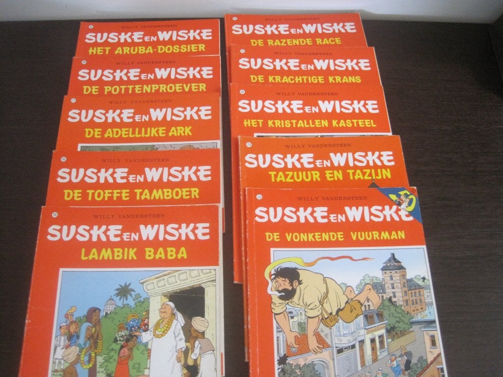 20 oude Suske en Wiske strips, Livres, BD, Plusieurs BD, Enlèvement ou Envoi, Utilisé, Willy Vandersteen