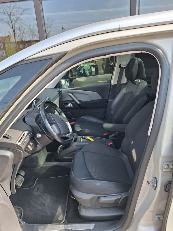 Citroen Grand C4 Spacetourer 1.5 BlueHDi S&S EAT8 Shine, Autos, Cuir, Argent ou Gris, Achat, Euro 6