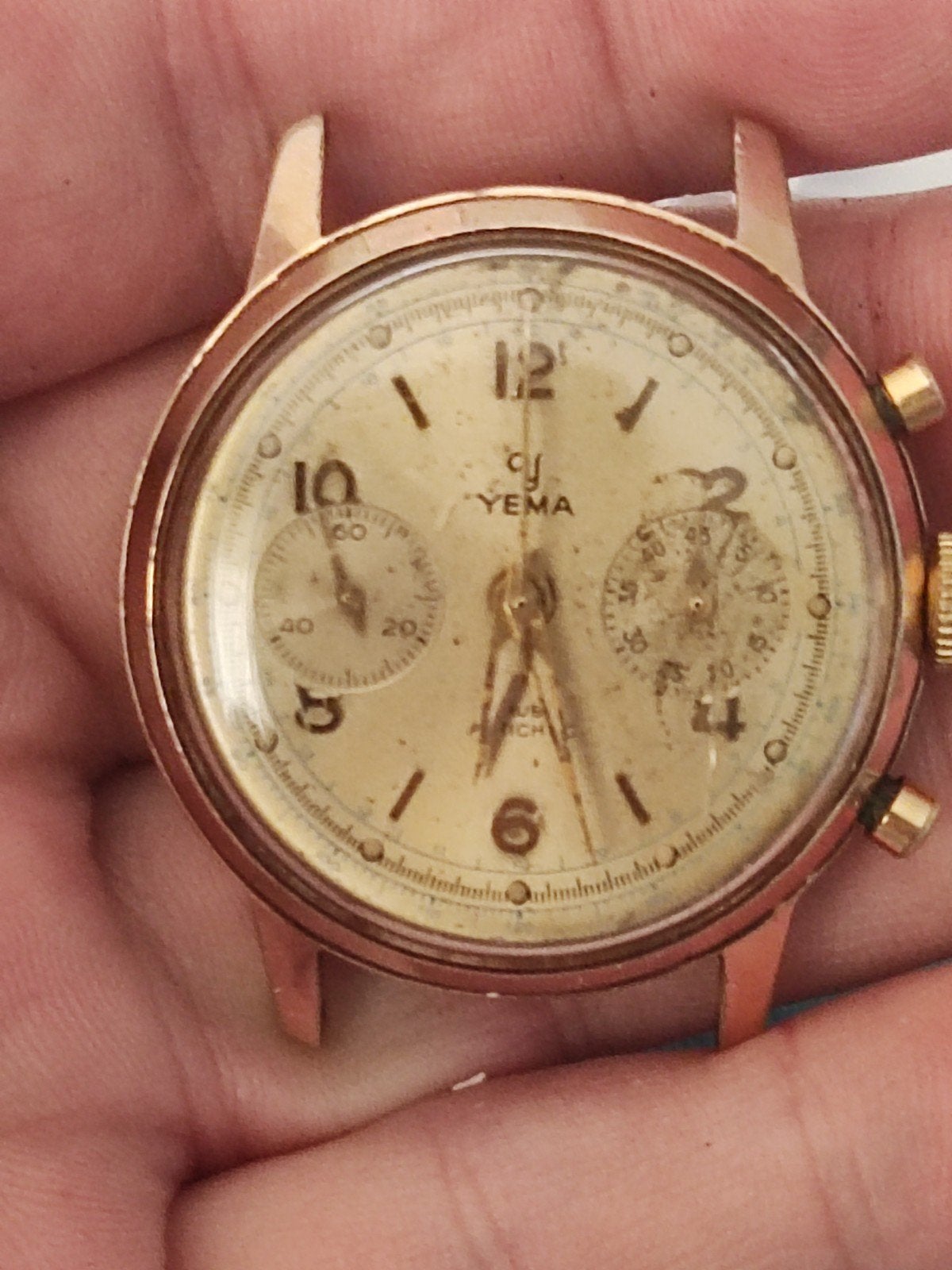 chrono Yema valjoux 92, Enlèvement ou Envoi